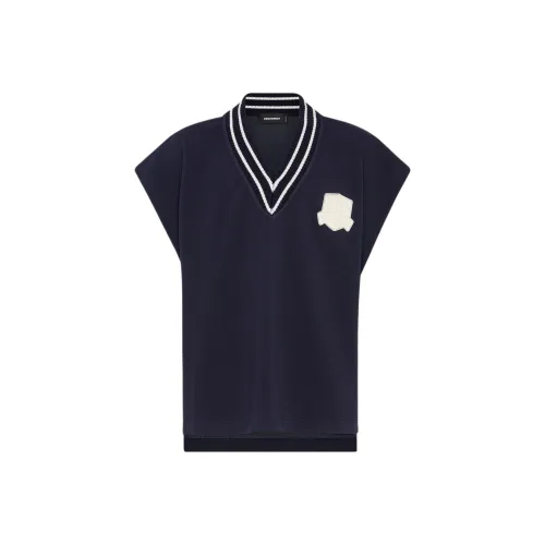 DSQUARED 2 Синий Мужской Трикотаж