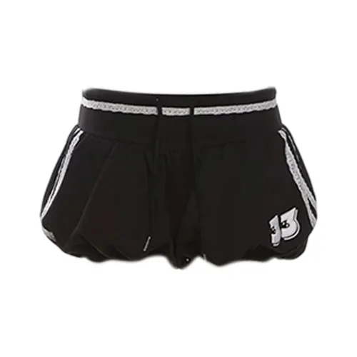 GEZITAI Черные Женские Повседневные Шорты