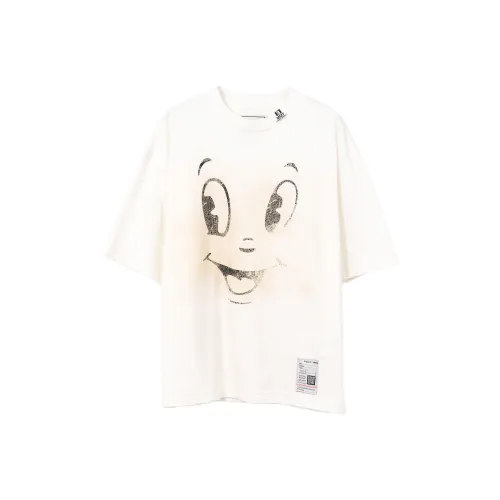Maison Mihara Yasuhiro Белые Женские Рубашки T