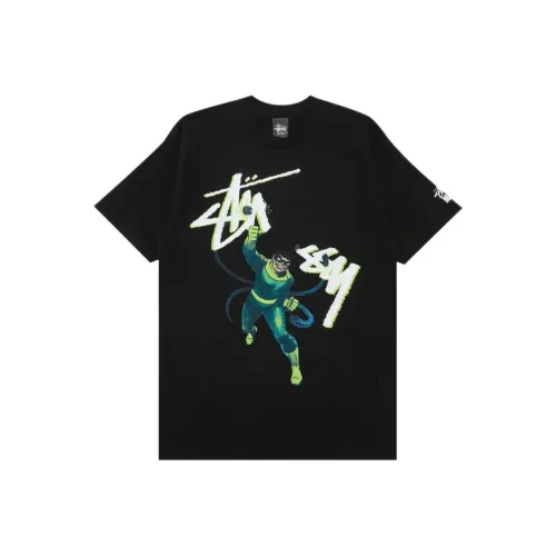 Stussy x Marvel T-Shirt Мужской Черный