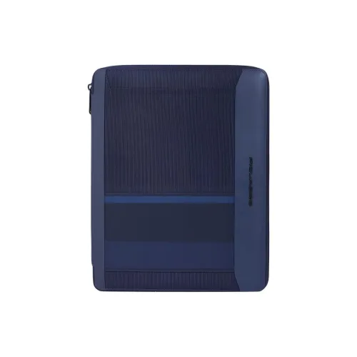 PIQUADRO Кожа с тканью Сумки для ноутбуков Синий Унисекс
