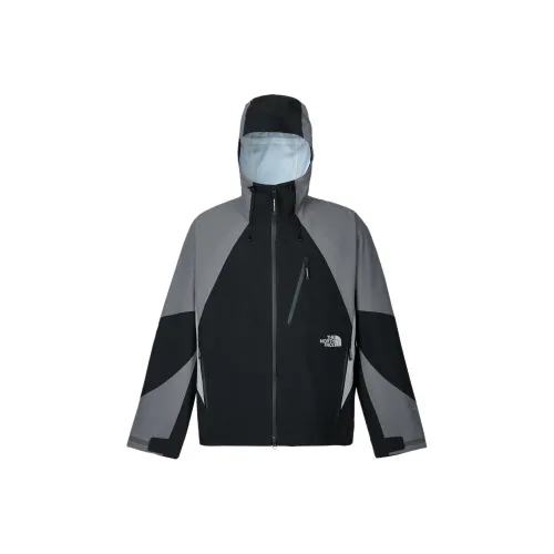 The North Face Черно-серый цвет унисекс куртки