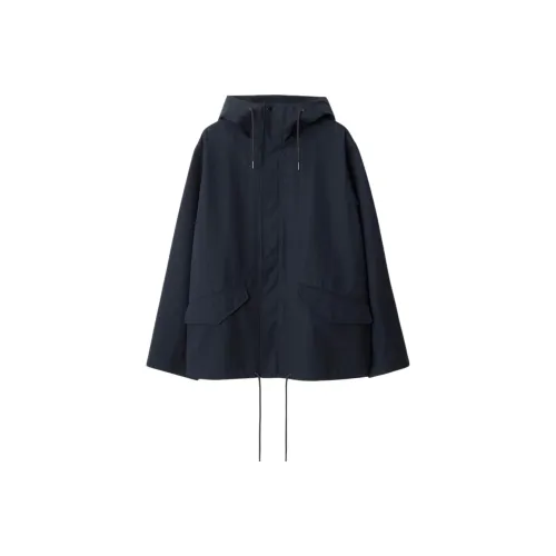 Burberry Морской Синий Мужской Парки