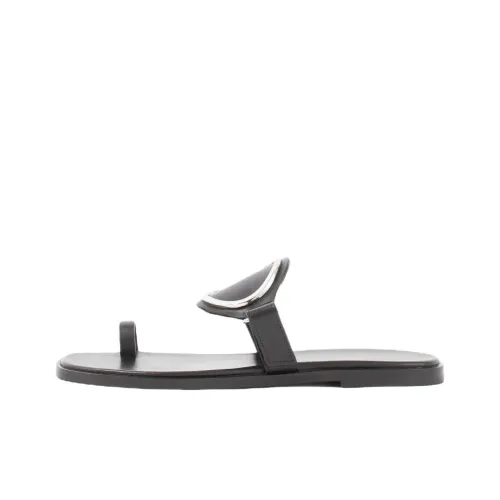 TORY BURCH Rubber Slide Тапочки Женские Черные