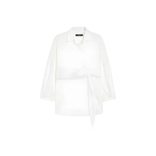 WEEKEND MaxMara Рубашка Женская Белая