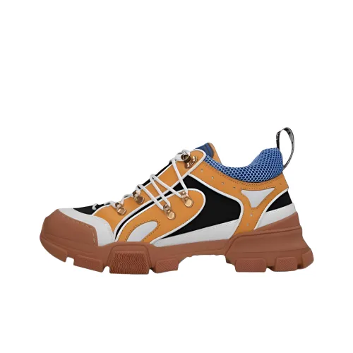 GUCCI Flashtrek Low Топ Повседневная обувь Мужская Желтая