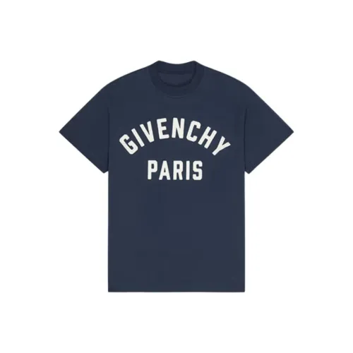 Givenchy Мужские синие футболки