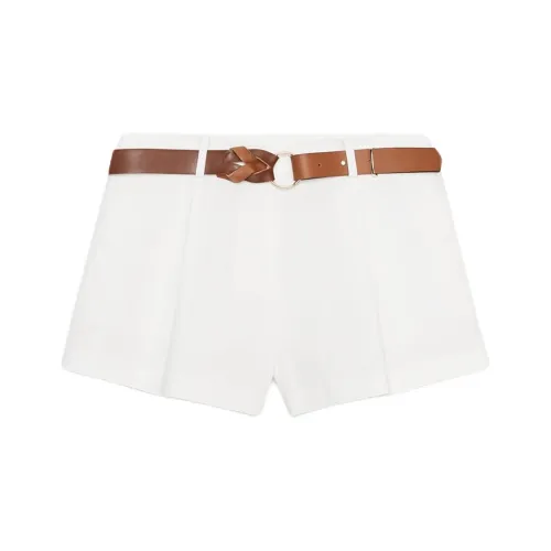 ZARA Белые Женские Повседневные Шорты