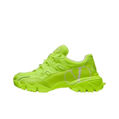 Valentino Climbers Низкий Топ Повседневная Обувь Женская Зеленая