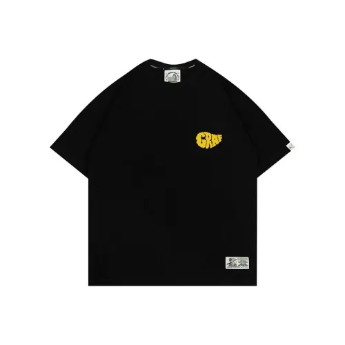 GRAF Черный Манго Карман Короткий Рукав Унисекс Т-Рубашка