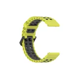 Лаймово-серый, океанический, двубортный, двухцветный, силиконовый ремешок