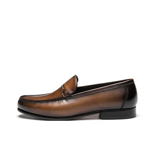 J.BENATO Обувь Мужская Кофейного цвета