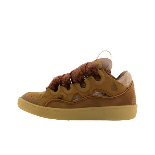 Кроссовки для скейтбординга Lanvin Curb Low Top Коричневые Женские
