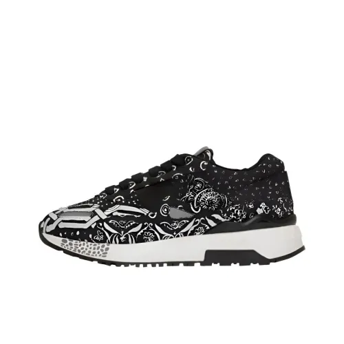 VERSACE Van Sicet Achilles Low Топ Повседневная обувь Мужская Черная