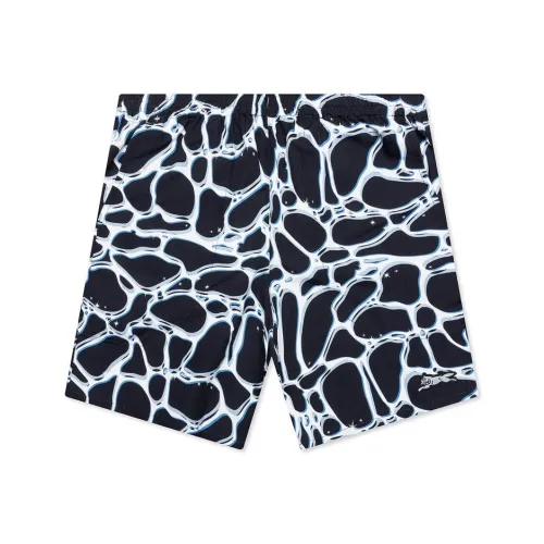 Мороженое Черный Унисекс Повседневные шорты