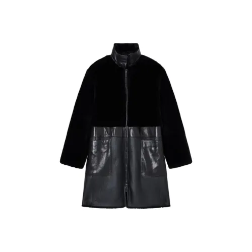 EMPORIO ARMANI Кожа Куртка Женская