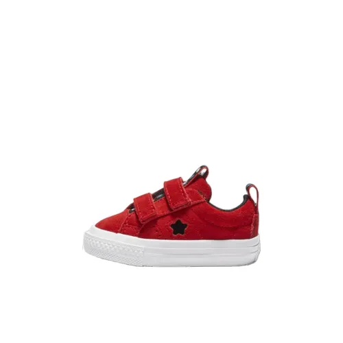 Hello Kitty x Converse ONE STAR Устойчивая к истиранию Низкая Обувь для малышей Красный Infant и Toddler