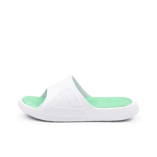 PEAK Tai Ji1,0 Тихий противоскользящий амортизирующий слипоны для мужчин белый зеленый