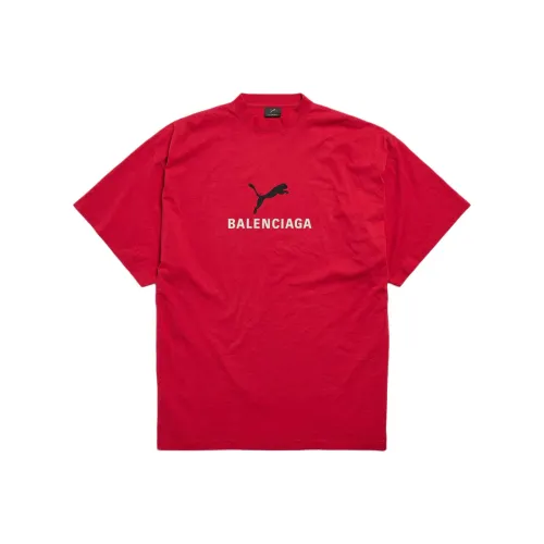 Balenciaga X PUMA T-Shirt Loose Fit Men's