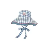 Синий двусторонний стальной браслет