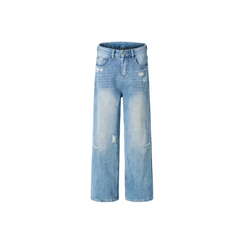 Dounkol Синие Унисекс Джинсы