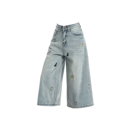 NIUXIAOMO Светло-синие Женские Джинсовые Шорты