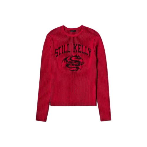 Still Kelly Red Men's Sweaters Still Kelly Красные Мужские Свитера