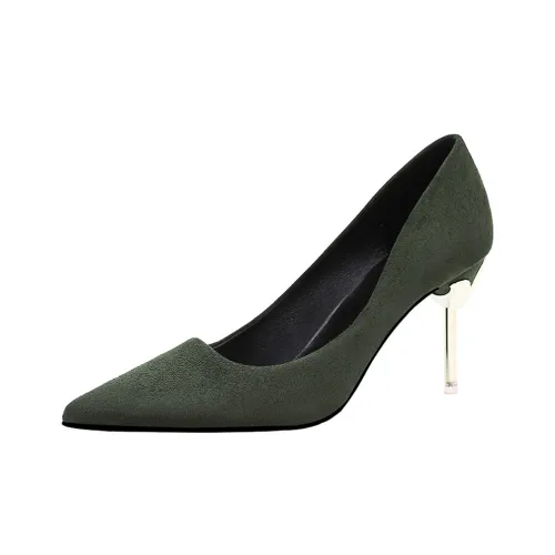 GOSO Узкий каблук Высокие каблуки Женские Зеленый