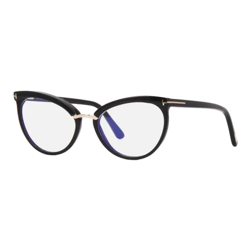 TF Ацетат Кошачий глаз Оправы для очков Унисекс Черный