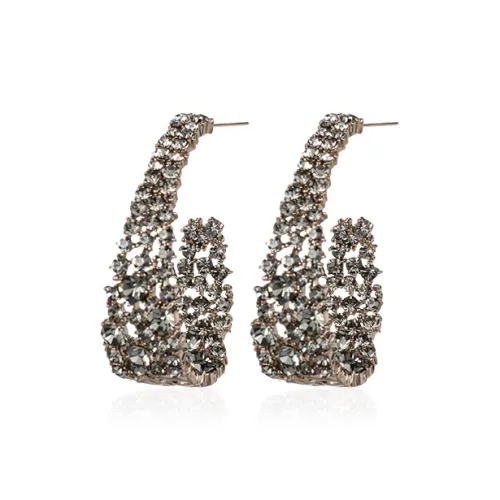 QLADY Серьги-гвоздики из стерлингового серебра 925 пробы женские