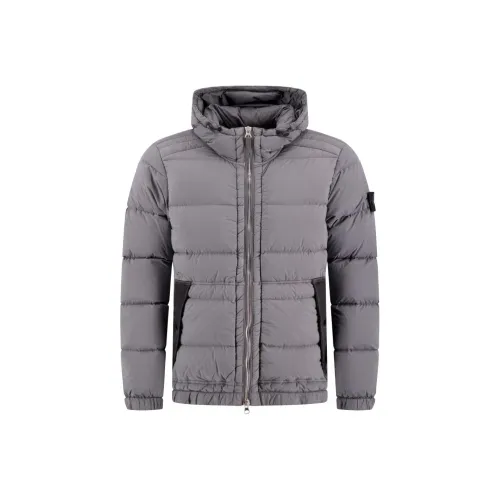 STONE ISLAND Куртки и Пальто Мужской Бетон Серый