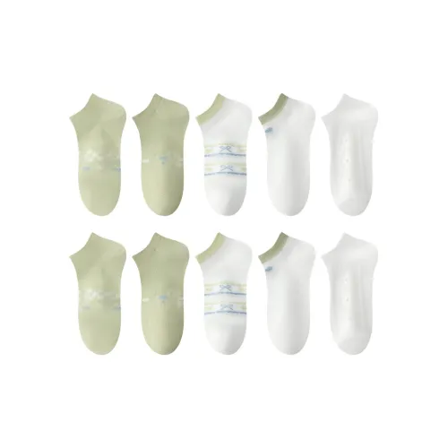 Низкие носки Flowers in water женские набор Combo Set