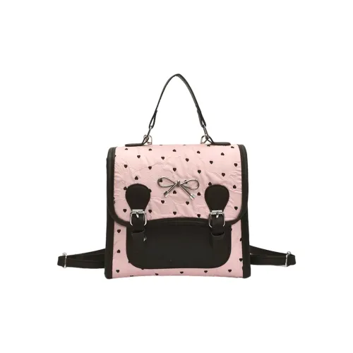 Juju Jimmy ПУ (полиуретан) Рюкзак Стандартный Женский Розовый