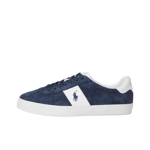 Polo Ralph Lauren COURT VULC Низкий Топ Скейтборд Кроссовки Мужские Синие
