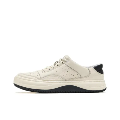 WH Дышащая Резистентная к истиранию Амортизирующая Низкая Подошва Скейтборд Кроссовки Мужские Экрю