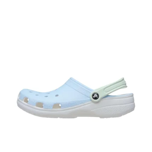 Crocs Классический RETRO SPORT Clog Sabo Унисекс Белый Синий