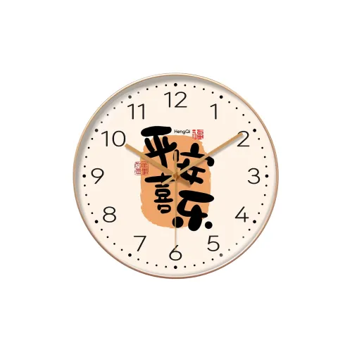 HENGQI Кварцевый механизм Стена Часы Унисекс