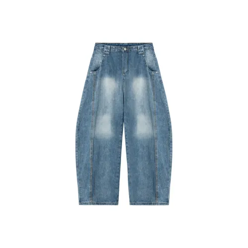 EVBD Синие Унисекс Джинсы