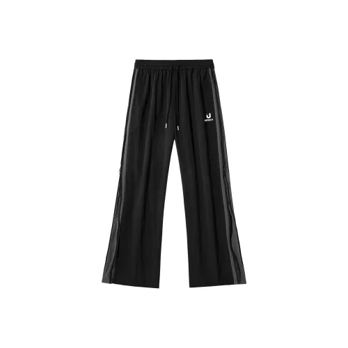 UPZCY Черные Унисекс Повседневные Брюки