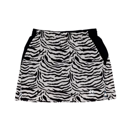 ANGAORUO x Red Mountain Zoo Collaboration Повседневные короткие юбки Женские