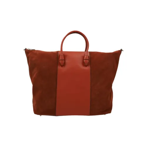 Furla Сумка через плечо из коровьей кожи и замши женская оранжевая