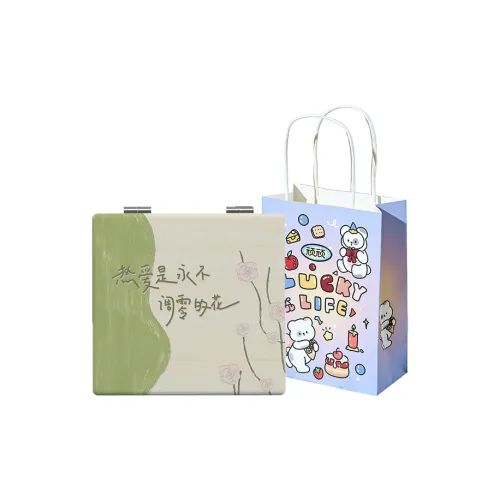 Stubborn GOOD Looking Стиль Instagram Текст Зеркало для макияжа Портативный Складной Двойной Сторонний С сенсорным экраном Вверх Зеркальце