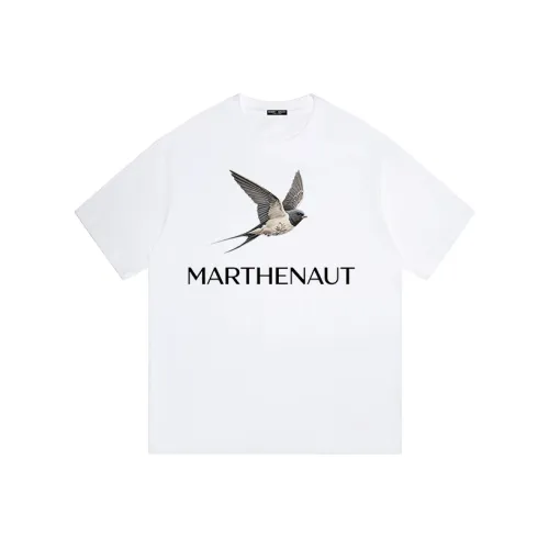 MARTHENAUT Белая Унисекс Футболка