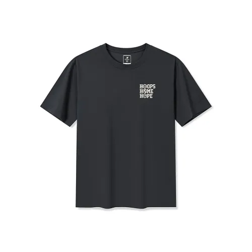 XTEP Basketball Collection Т-рубашка Мужская Сумка Полумесяц Серый