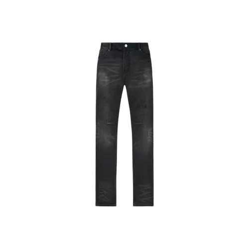 Rta Gray Men's Jeans Rta Серый Мужские Джинсы