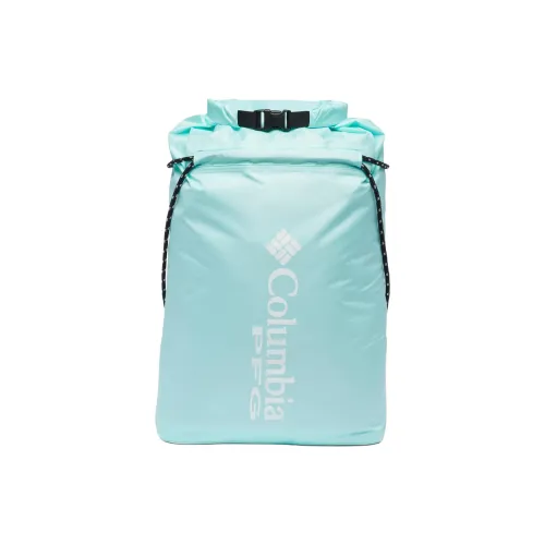 Columbia Нет Емкость Рюкзак На открытом воздухе Сумка Roll Top Закрытие Синий Мужской