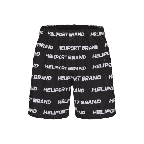 HELIPORT Повседневные шорты Унисекс Черный