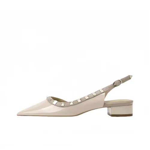 CHERRY KALIKA Квадратный каблук Высокие каблуки Женские Nude