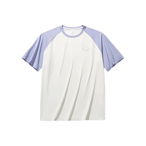 ANTA SUPERSTORE Айвори Белый Светлая Лаванда Унисекс T-рубашка