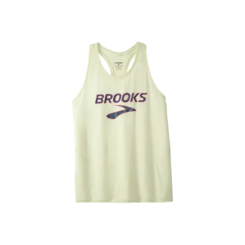 Бренд Brooks Спортивные жилеты Женские Желтые